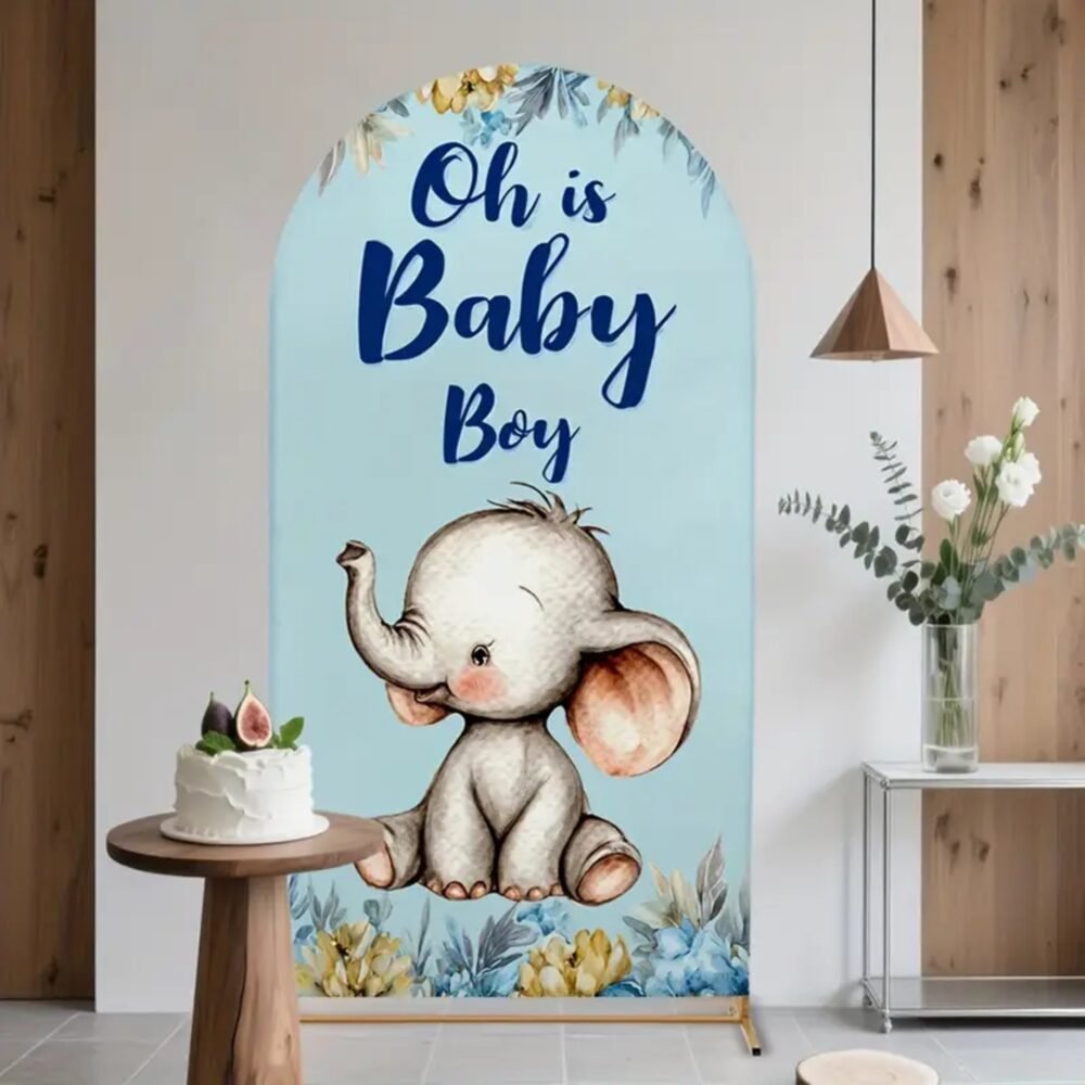 Welcome Baby Boy Stand