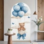 Welcome Baby Boy Stand