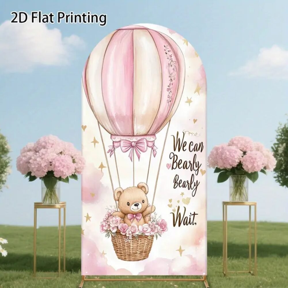 Welcome Baby Girl Stand