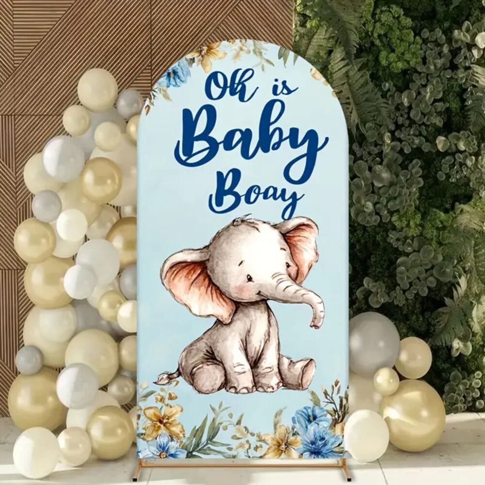 Welcome Baby Boy Stand