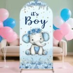 Welcome Baby Boy Stand