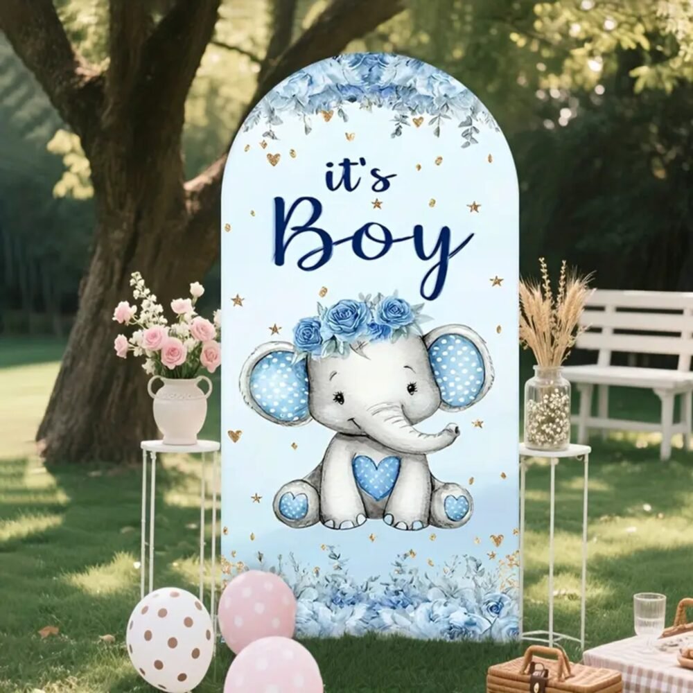 Welcome Baby Boy Stand