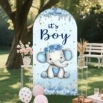 Welcome Baby Boy Stand