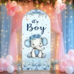 Welcome Baby Boy Stand
