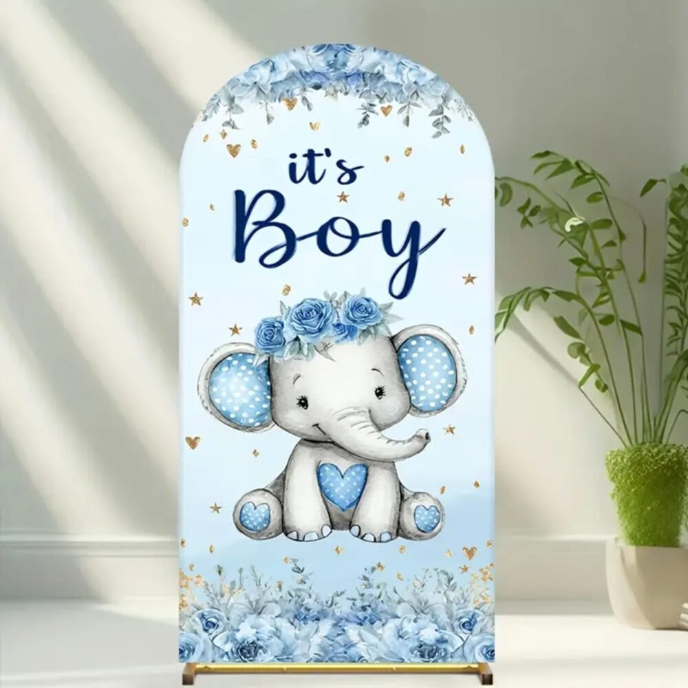 Welcome Baby Boy Stand