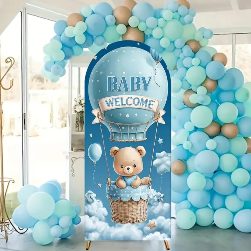 Welcome Baby Boy Stand