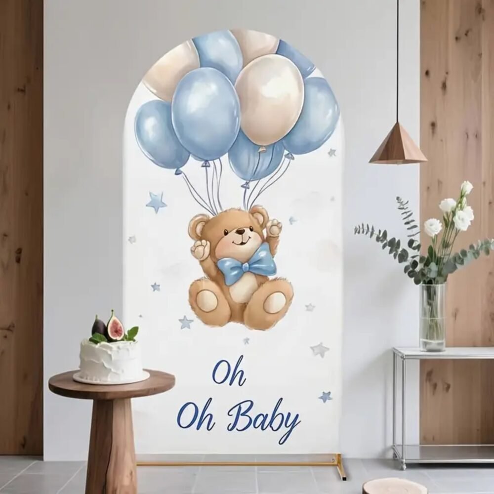 Welcome Baby Boy Stand