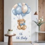 Welcome Baby Boy Stand