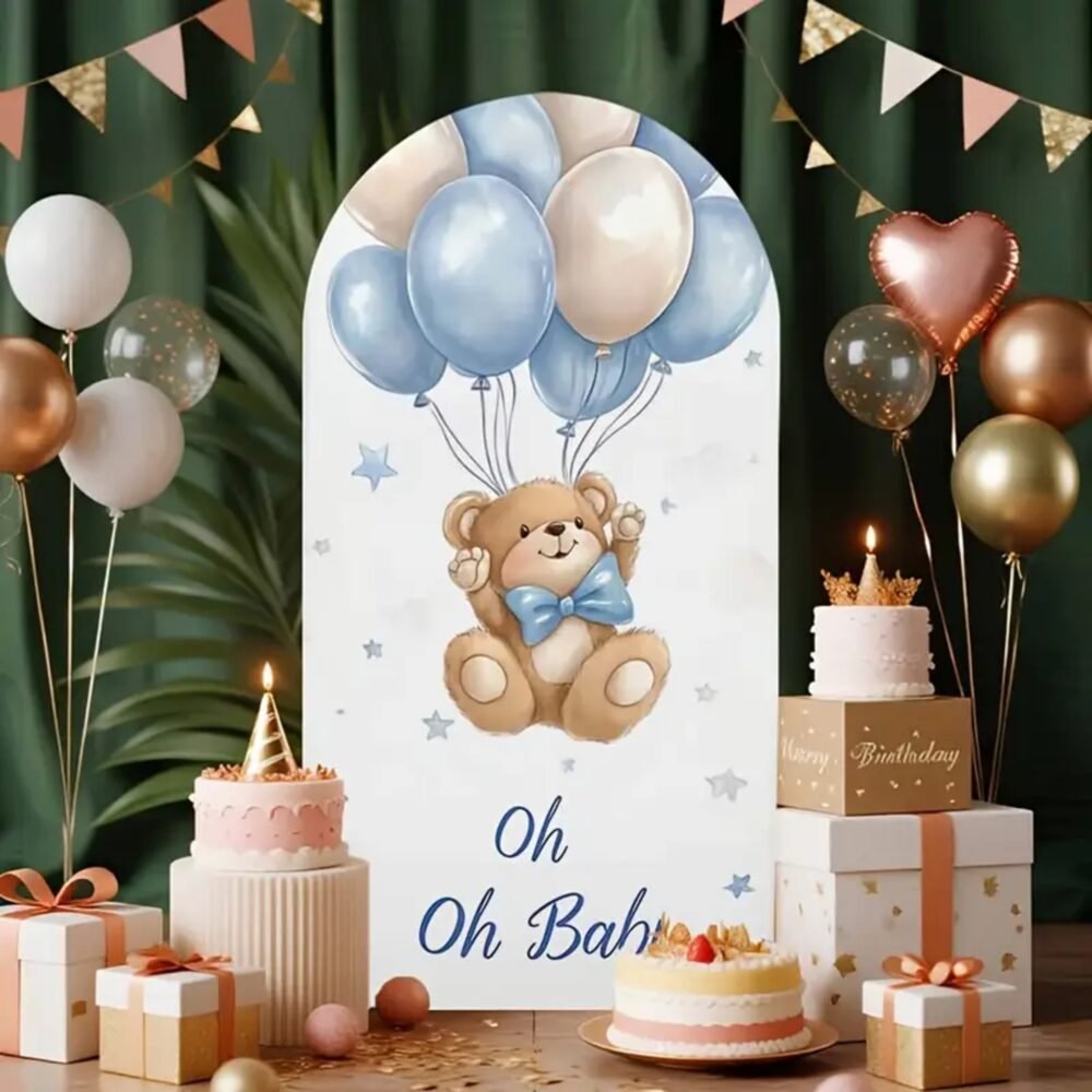 Welcome Baby Boy Stand