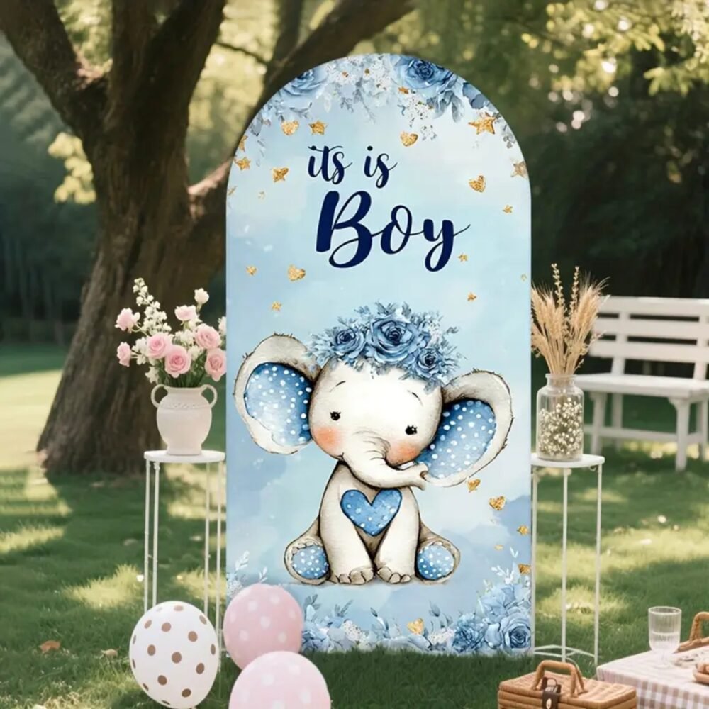 Welcome Baby Boy Stand