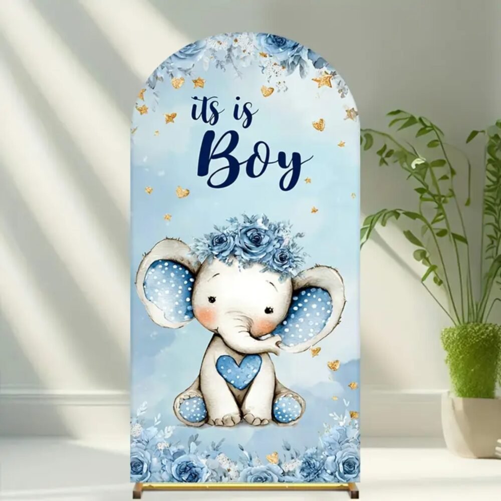 Welcome Baby Boy Stand