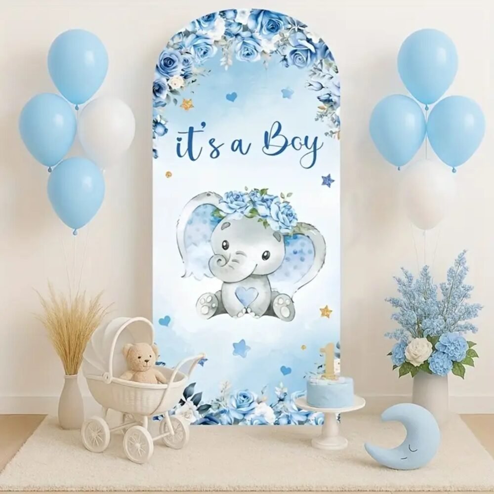 Welcome Baby Boy Stand