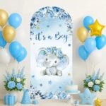 Welcome Baby Boy Stand