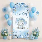 Welcome Baby Boy Stand