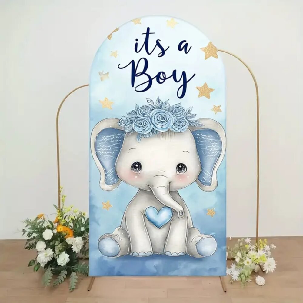 Welcome Baby Boy Stand