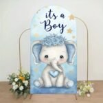 Welcome Baby Boy Stand