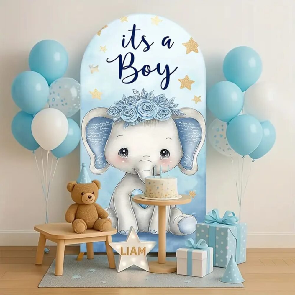Welcome Baby Boy Stand