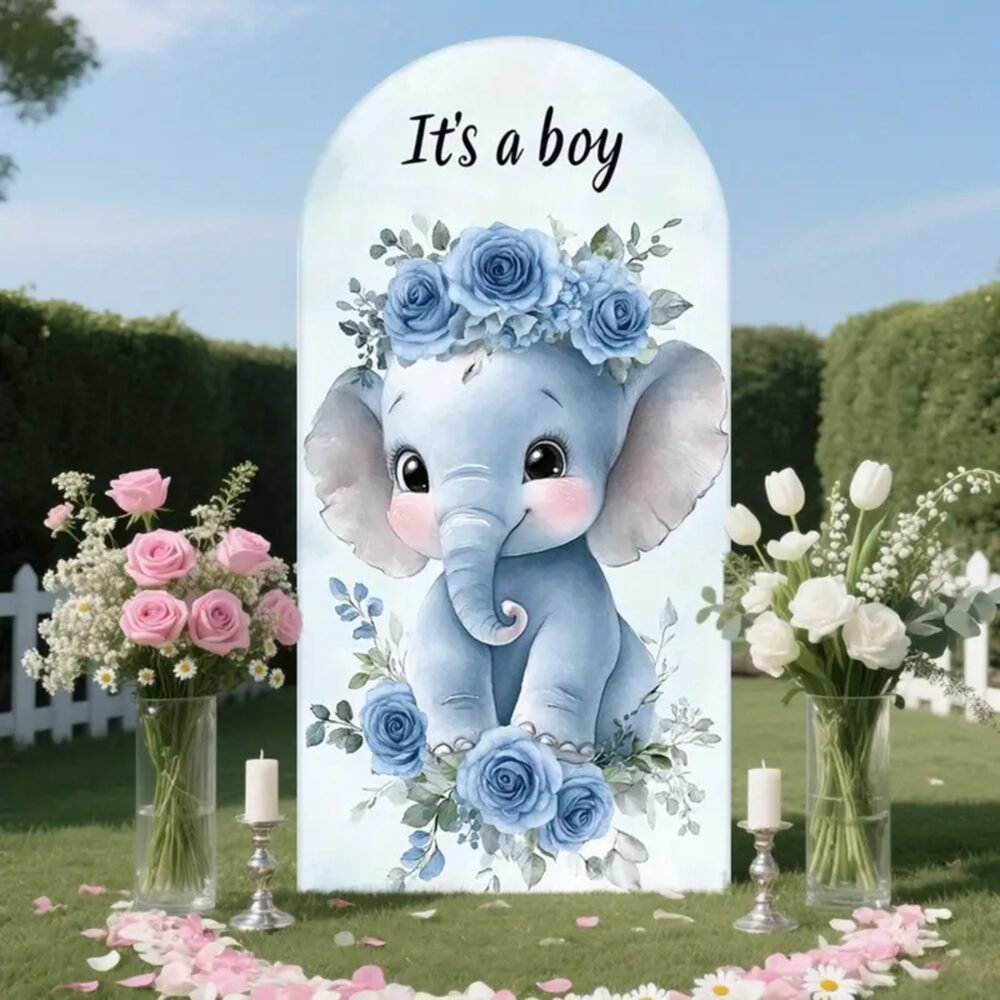 Welcome Baby Boy Stand