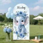 Welcome Baby Boy Stand