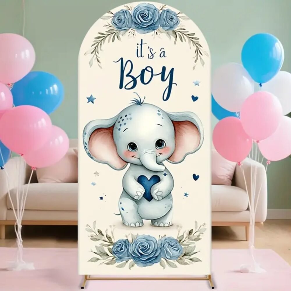 Welcome Baby Boy Stand