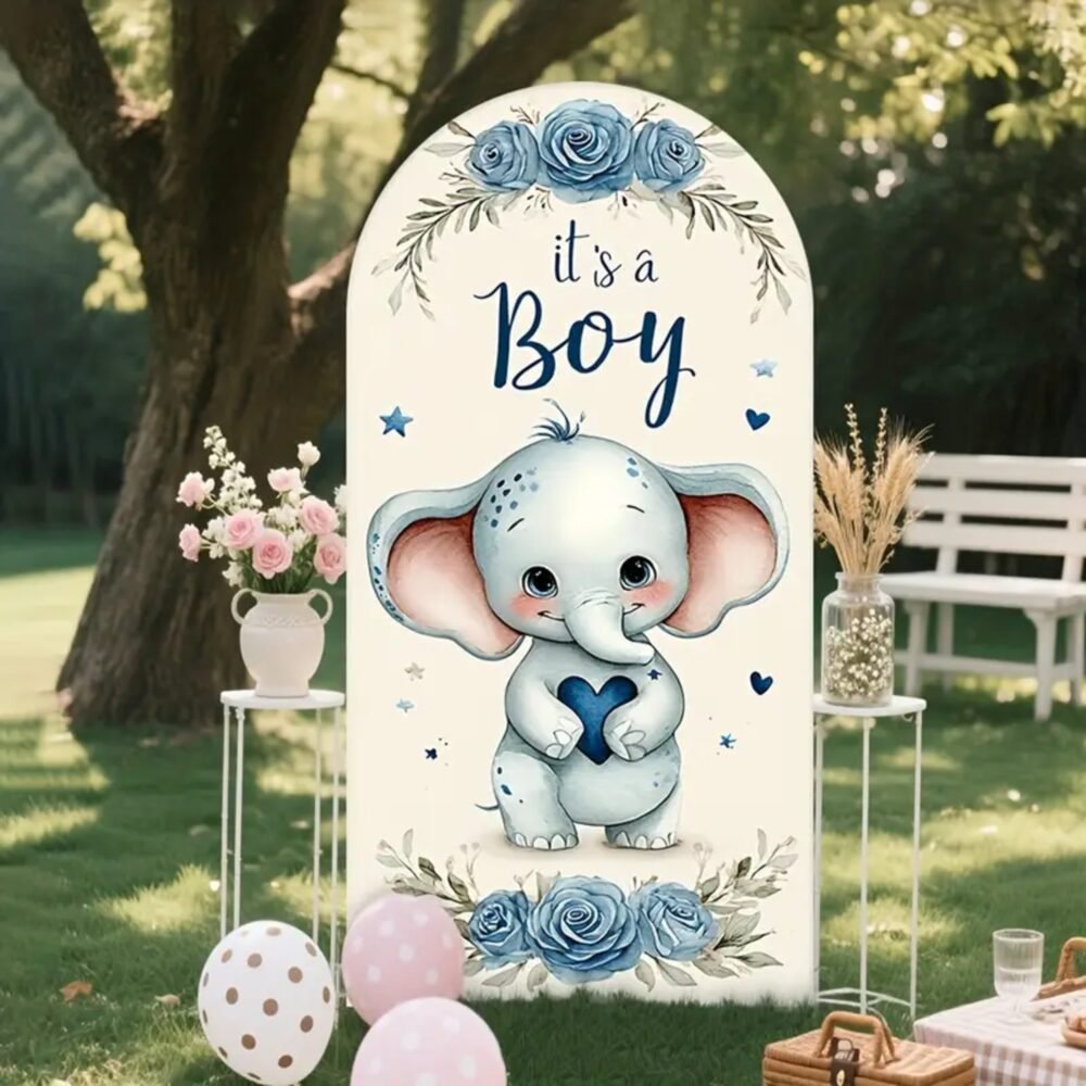 Welcome Baby Boy Stand