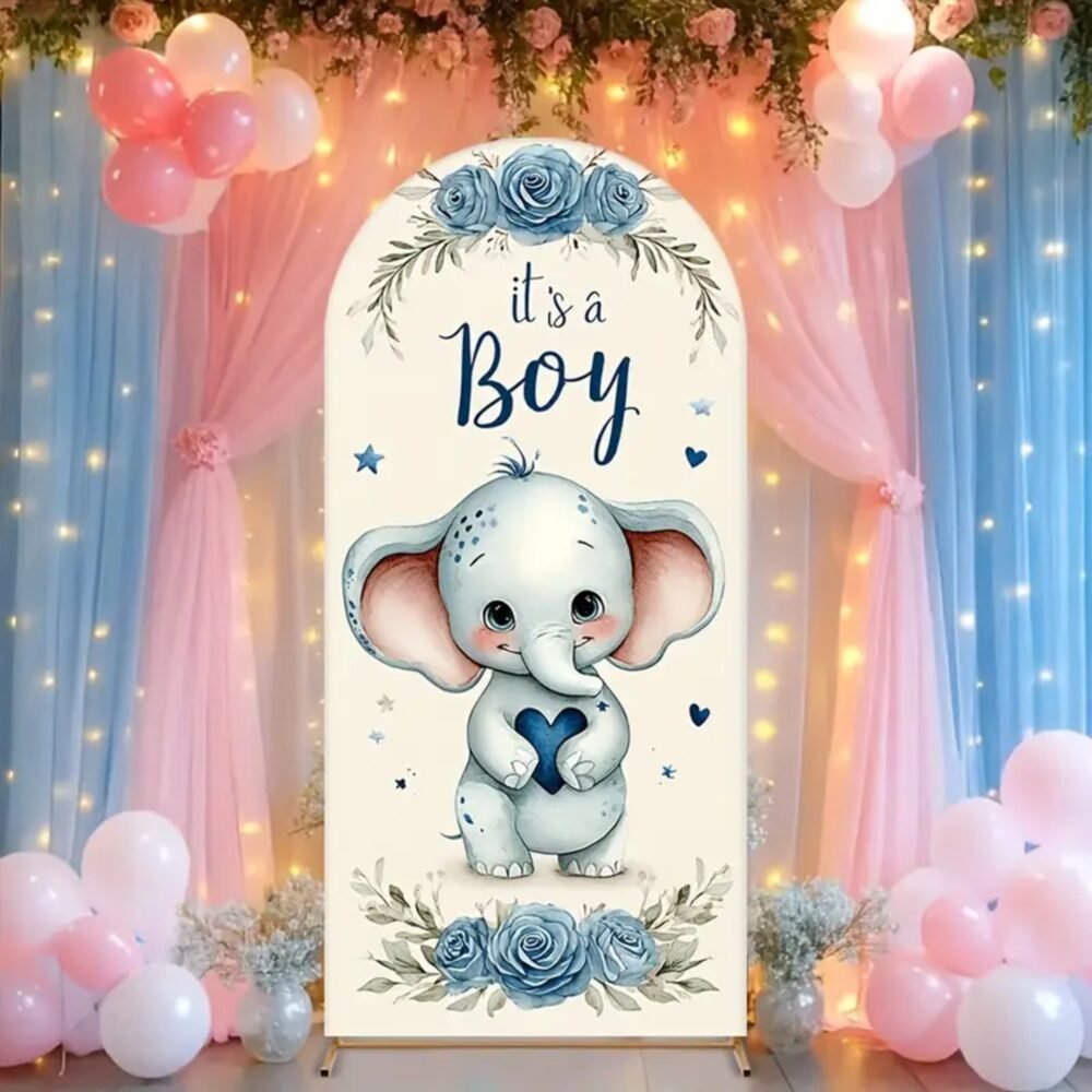 Welcome Baby Boy Stand