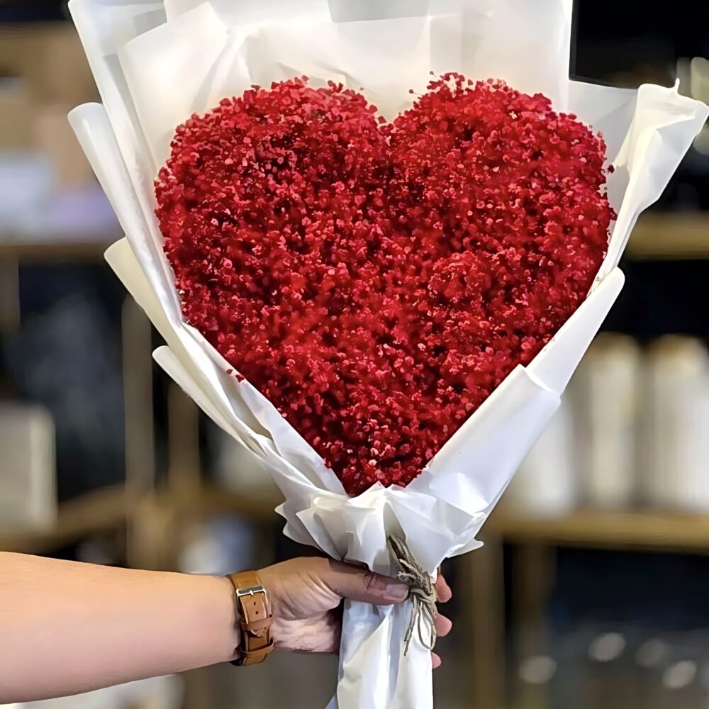 Heart-Shaped Hand Bouquet