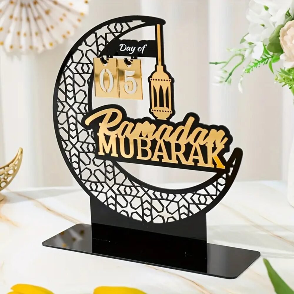 Ramadan Countdown Acrylic Stand
