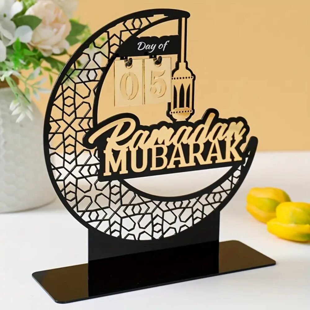Ramadan Countdown Acrylic Stand