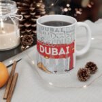 Dubai Skyline Ceramic Coffee Mug
