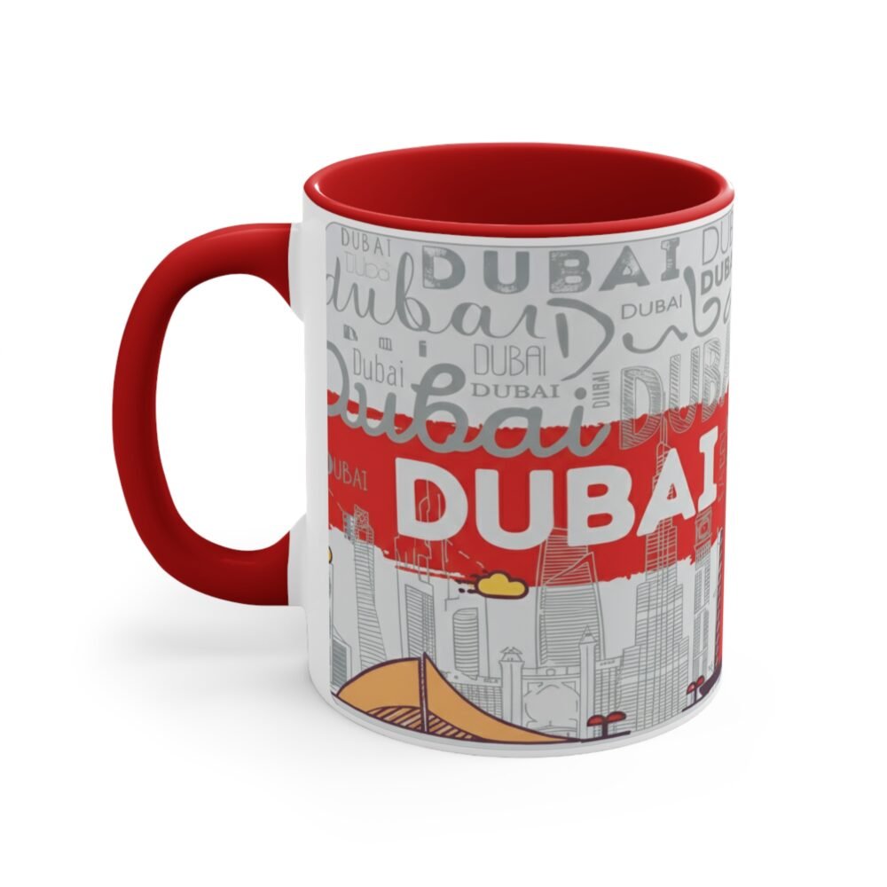 Dubai Skyline Ceramic Coffee Mug