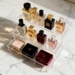 3-Tier High Transparent Acrylic Tiered Display Shelf