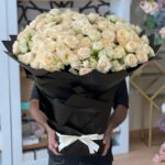 Luxury White Baby Rose Bouquet