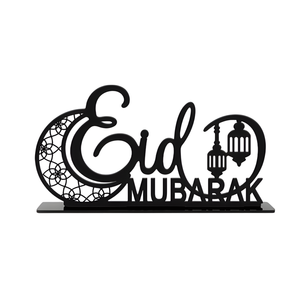 Eid Mubarak Acrylic Table Top Decor