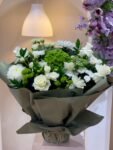 Luxury White & Green Flower Bouquet