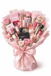 Luxury Makeup Bouquet Gift Set with Roses