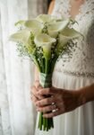 Luxury White Calla Lily & Baby’s Breath Bridal Bouquet