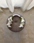 Elegant White Calla Lily Bridal Bouquet – Luxury Wedding Hand Bouquet for Bride