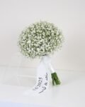 Elegant White Baby’s Breath Bridal Bouquet