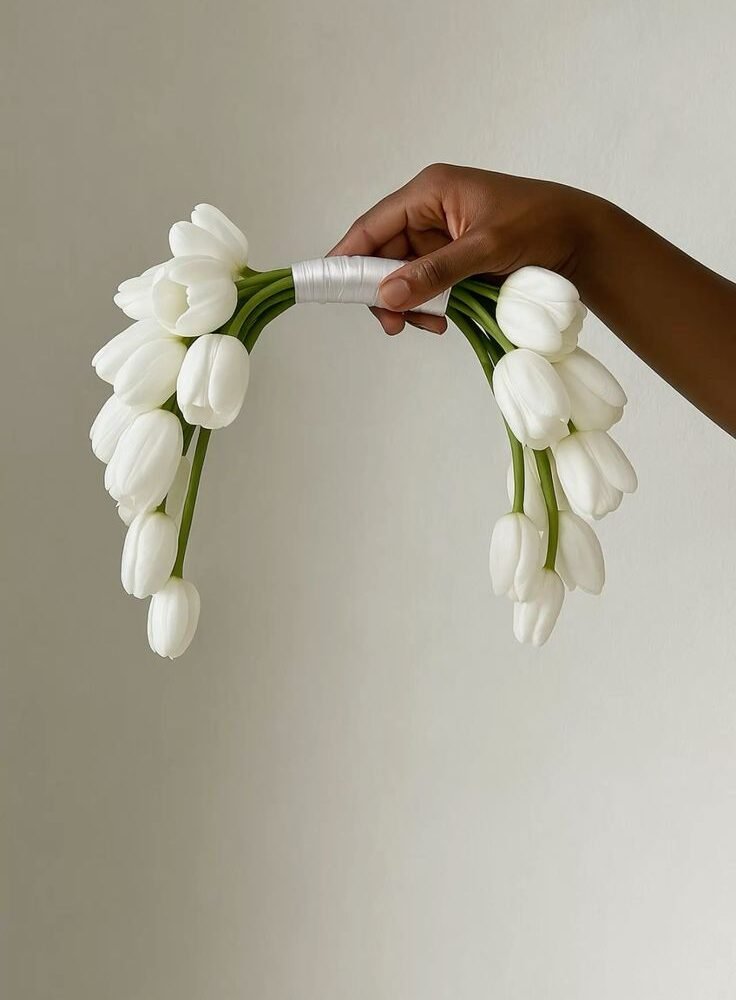 Elegant Wedding Hand Bouquet for Bride, Engagement, Nikah & Special Occasions