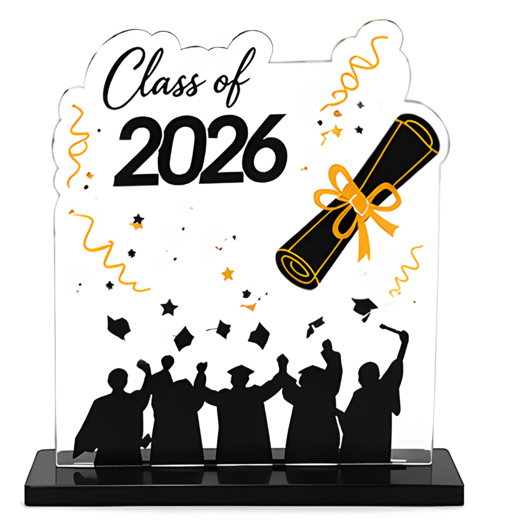 2026 Graduation Acrylic Table Sign Decoration