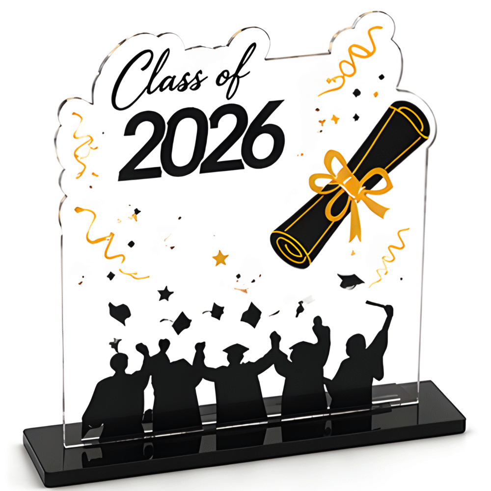 2026 Graduation Acrylic Table Sign Decoration