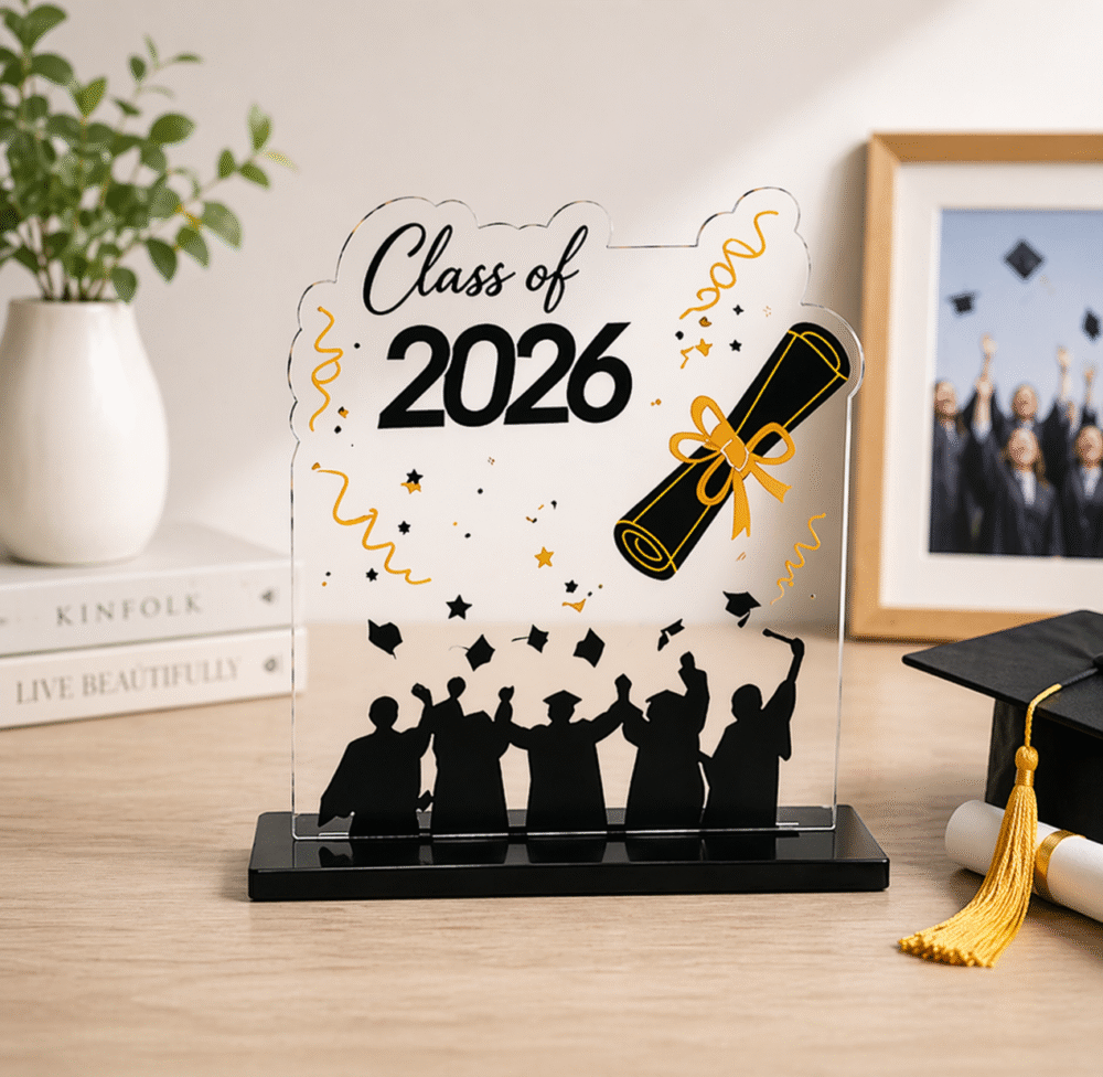 2026 Graduation Acrylic Table Sign Decoration