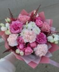 Luxury Pink & White Flower Bouquet
