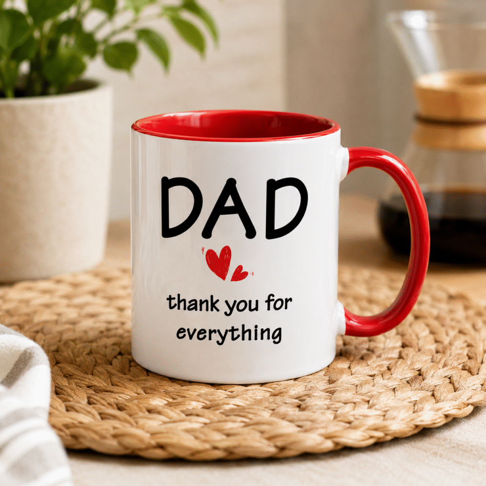 Dad Thank You For Everything Coffee Mug