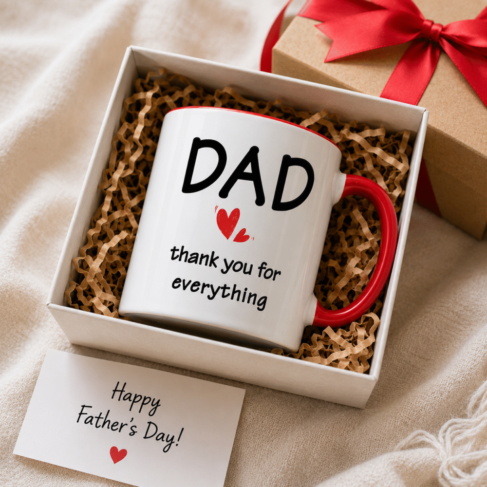 Dad Thank You For Everything Coffee Mug