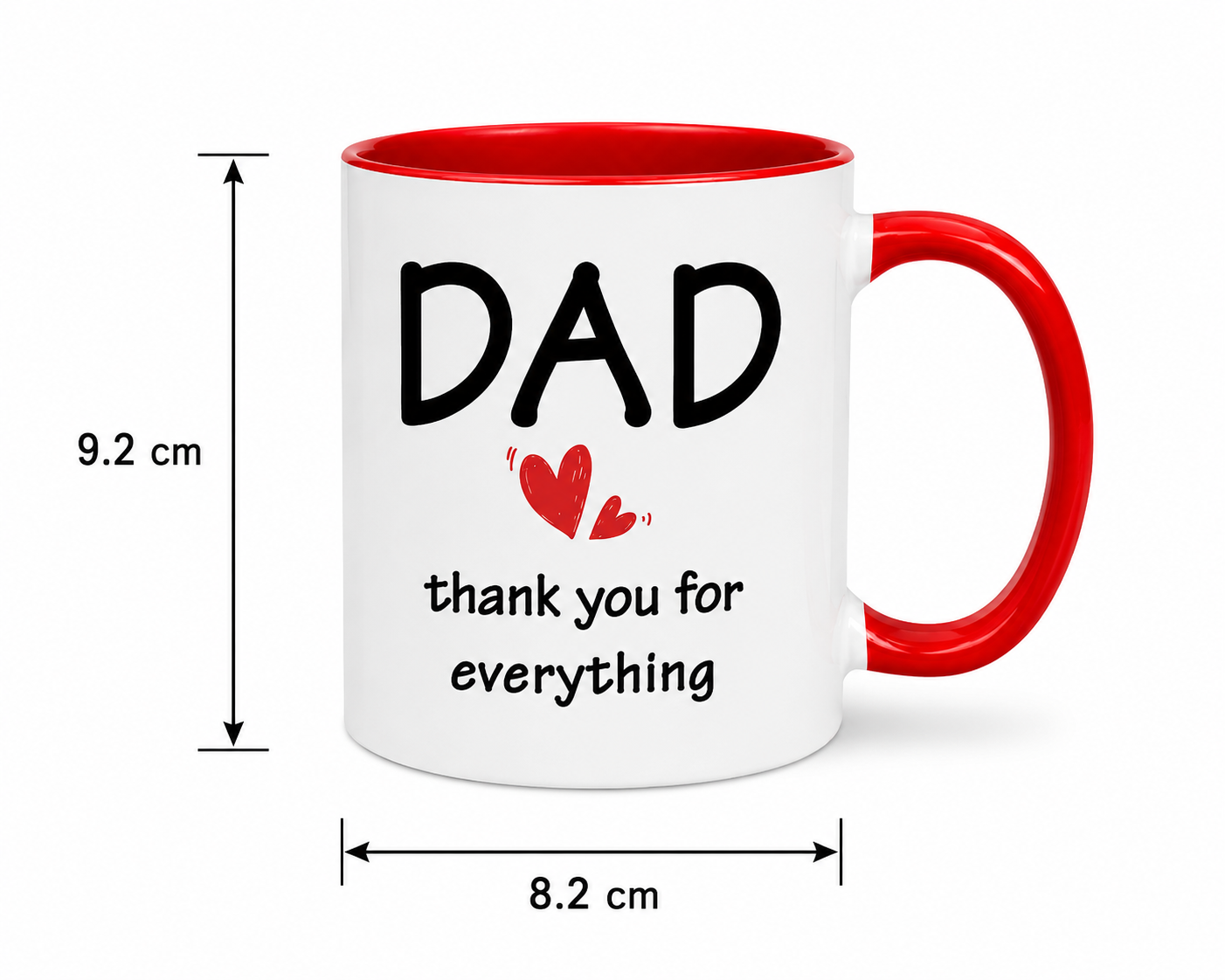 Dad Thank You For Everything Coffee Mug