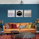 3 Piece Islamic Wall Art Set – Allah, Muhammad (ﷺ) & Kaaba Acrylic Wall Deco