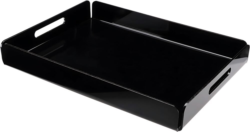 Premium Acrylic Serving Tray with Handles