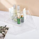 Luxury Clear Acrylic Gift Box with Satin Ribbon